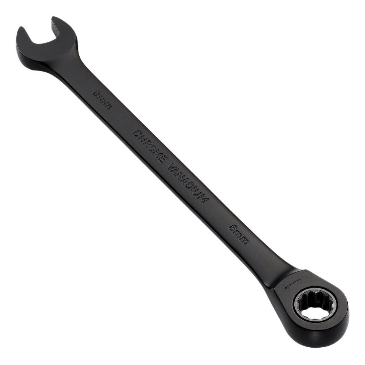 Draper Expert HI-TORQ Metric Ratchet Combination Spanner, 8mm, Black 03879