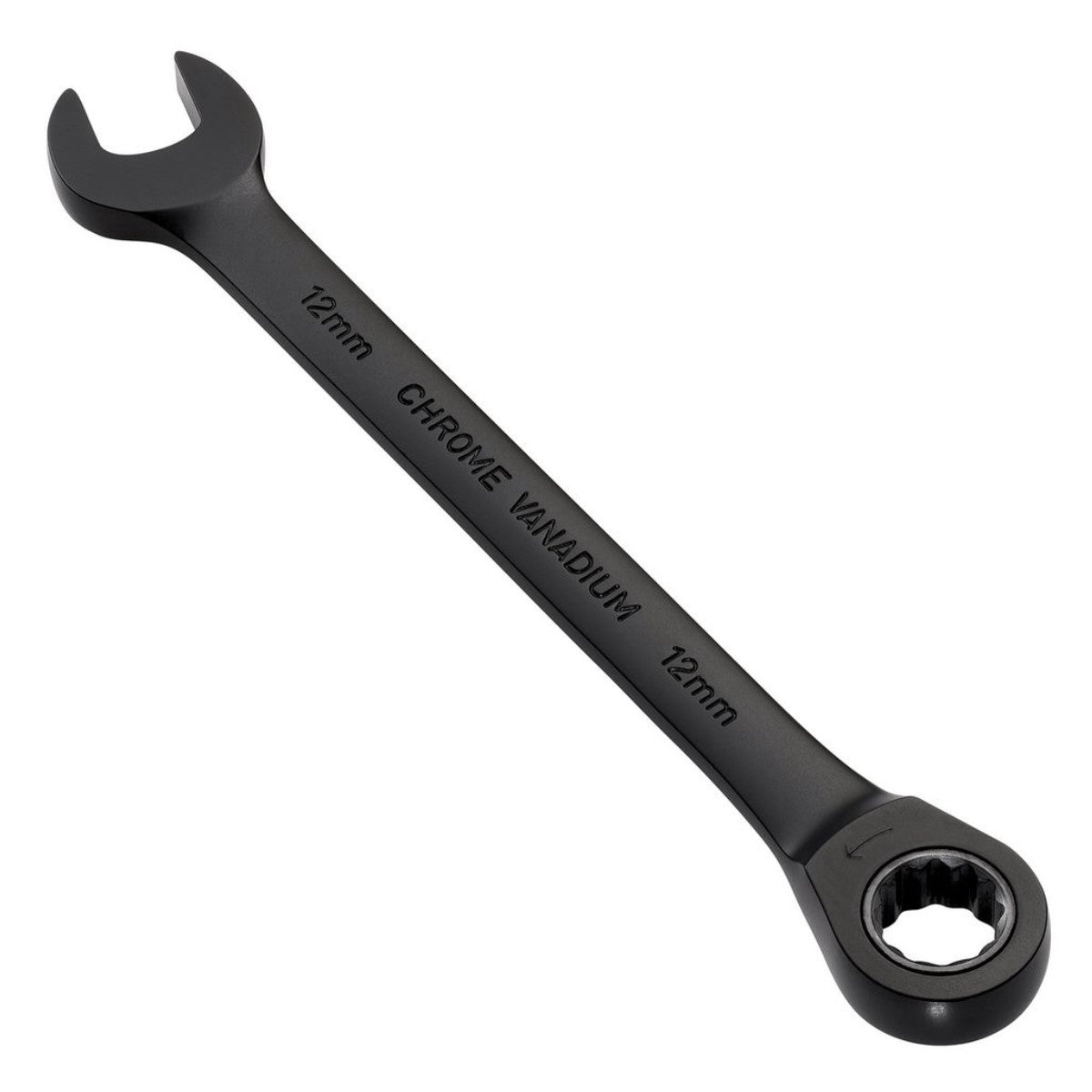 Draper Expert HI-TORQ Metric Ratchet Combination Spanner, 12mm, Black 03883