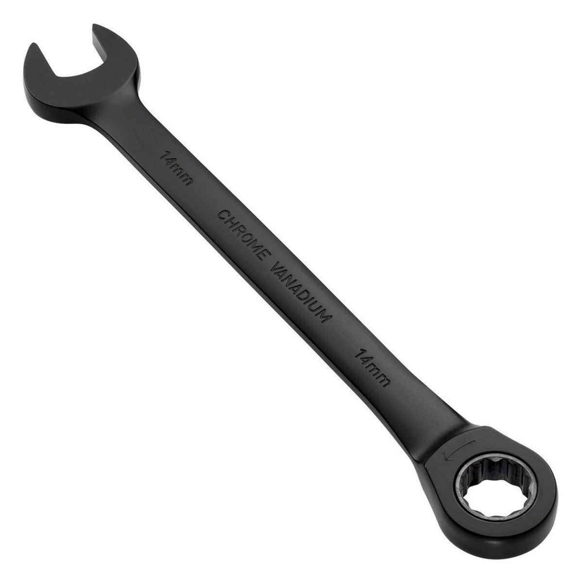Draper Expert HI-TORQ Metric Ratchet Combination Spanner, 14mm, Black 03887