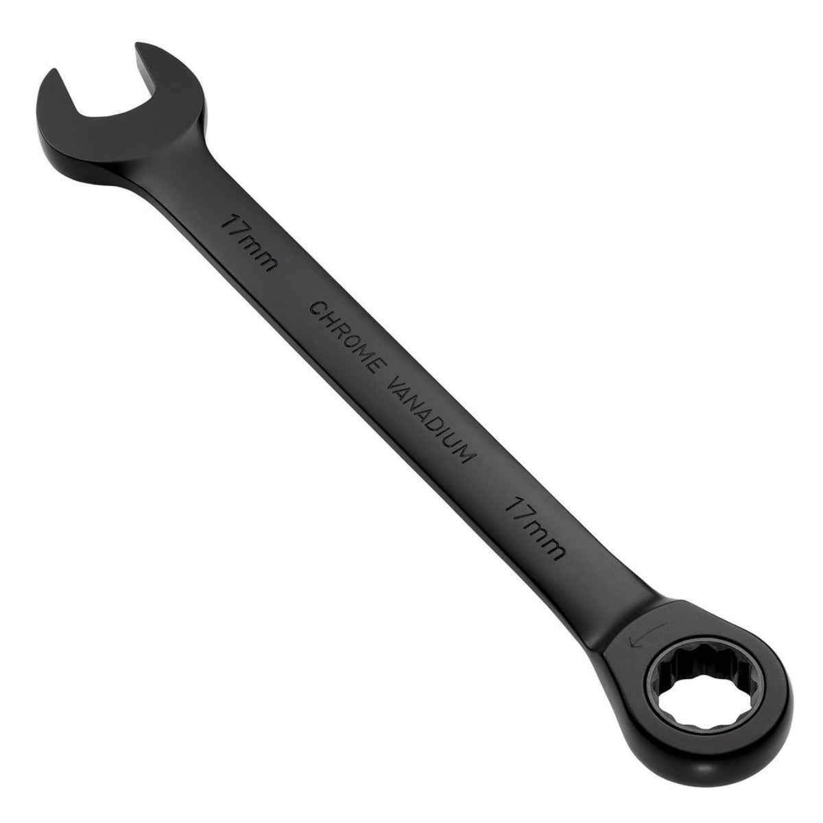 Draper Expert HI-TORQ Metric Ratchet Combination Spanner, 17mm, Black 03890