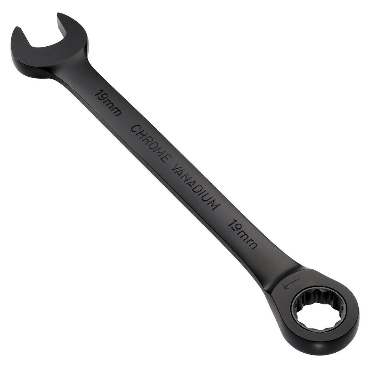 Draper Expert HI-TORQ Metric Ratchet Combination Spanner, 19mm, Black 03892