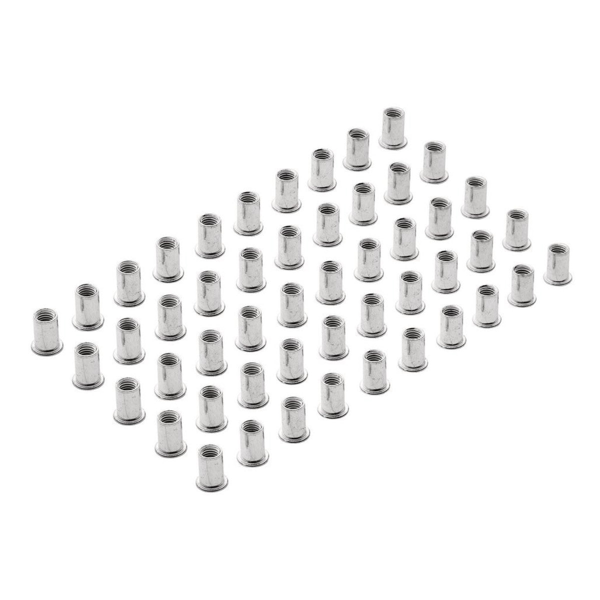 Draper Zinc Plated Threaded Insert Rivet Nuts, M10 x 1.5mm (Pack of 50) 04056