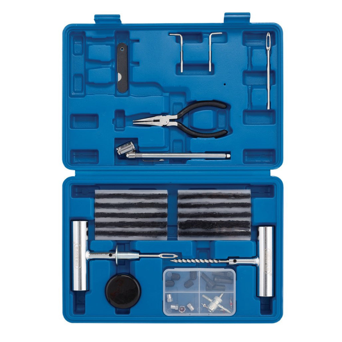 Draper Tyre Puncture Repair Kit for Tubeless Off Road Vehicles (65 Piece) 04139
