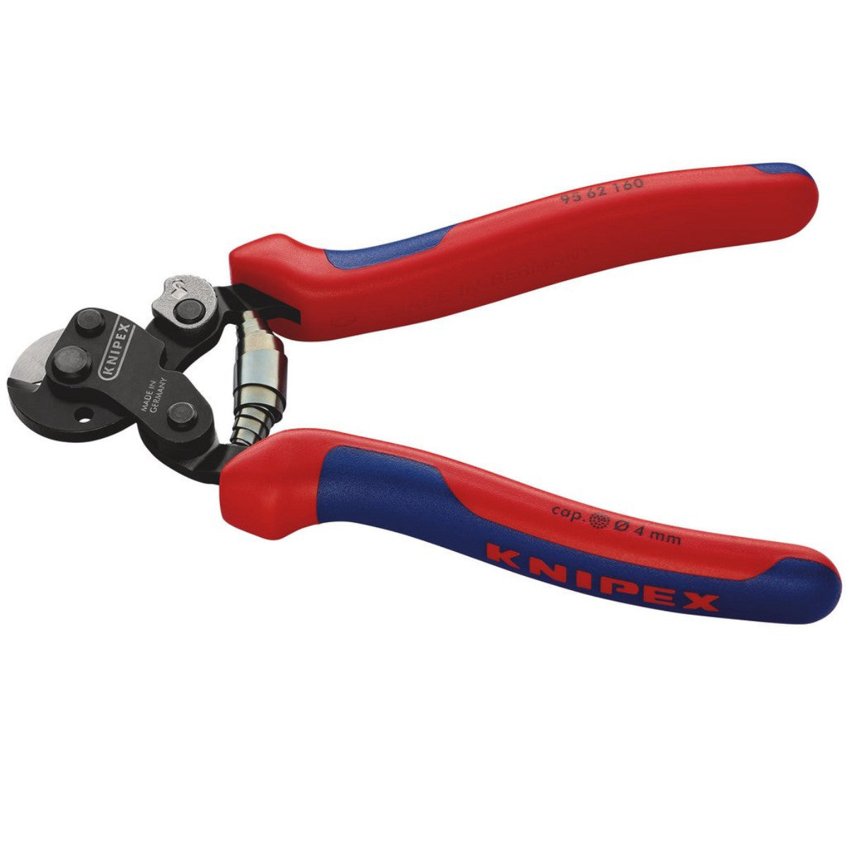 Knipex 95 62 160 SB Wire Rope Cutter for High-Strength Wire Rope, 160mm 04598