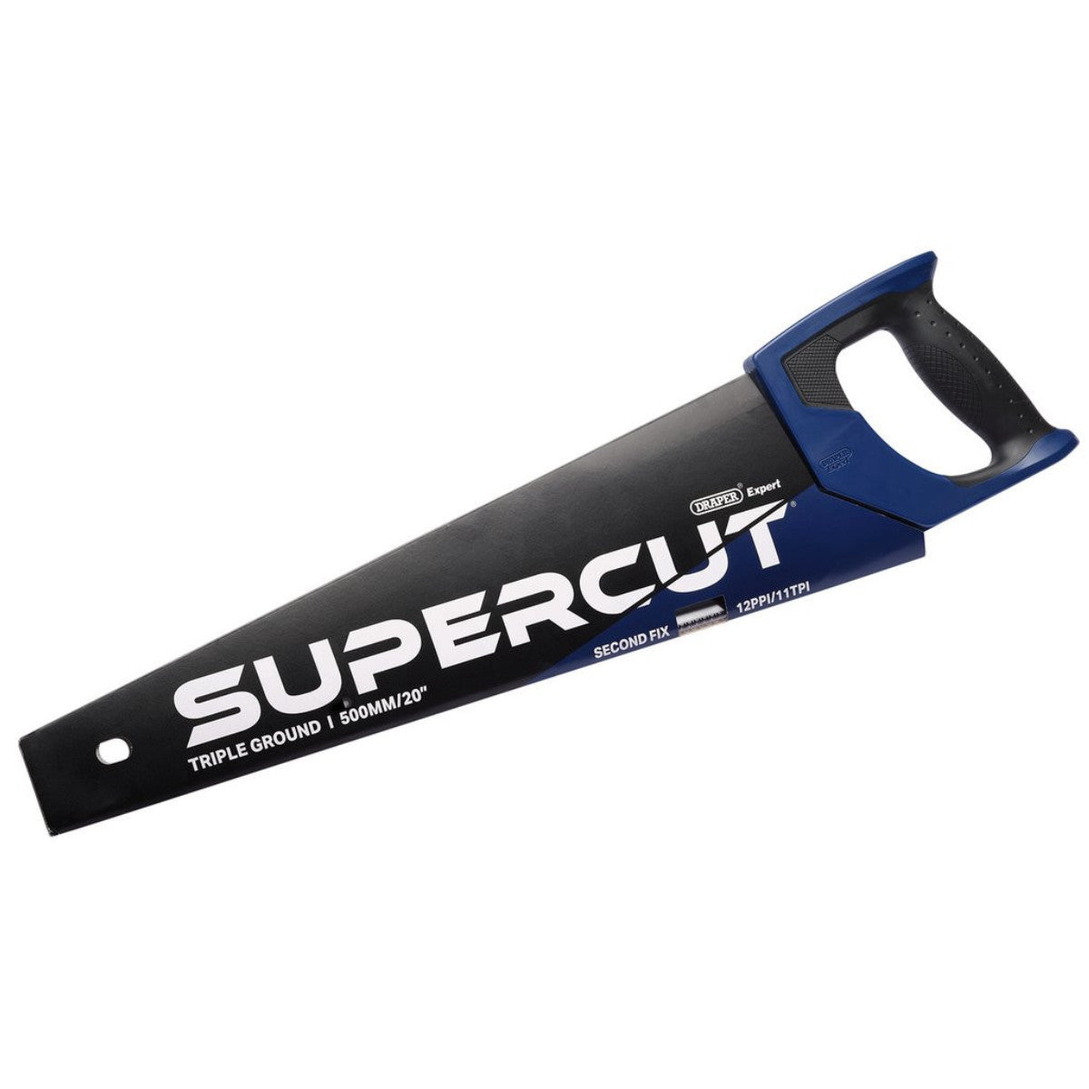 Draper Expert Supercut Second Fix Triple Ground Handsaw, 500mm/20", 11tpi/12ppi 04830