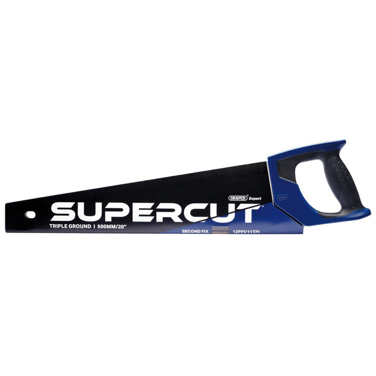 Draper Expert Supercut Second Fix Triple Ground Handsaw, 500mm/20", 11tpi/12ppi 04830