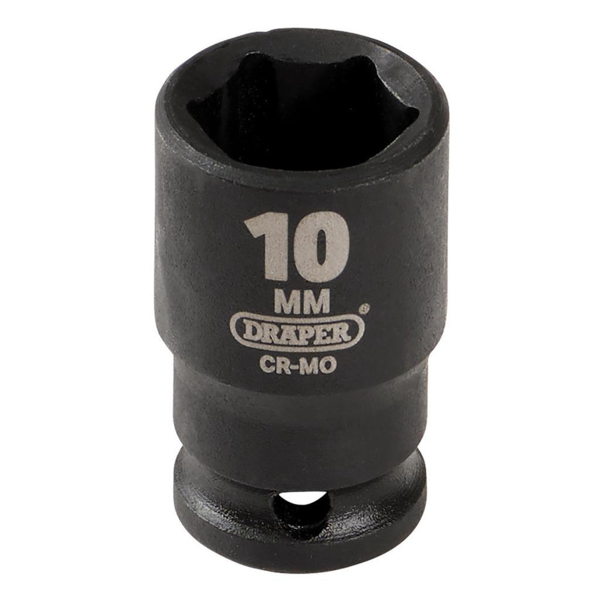 Draper HI-TORQ 6 Point Impact Socket, 1/4" Sq. Dr., 10mm 05014