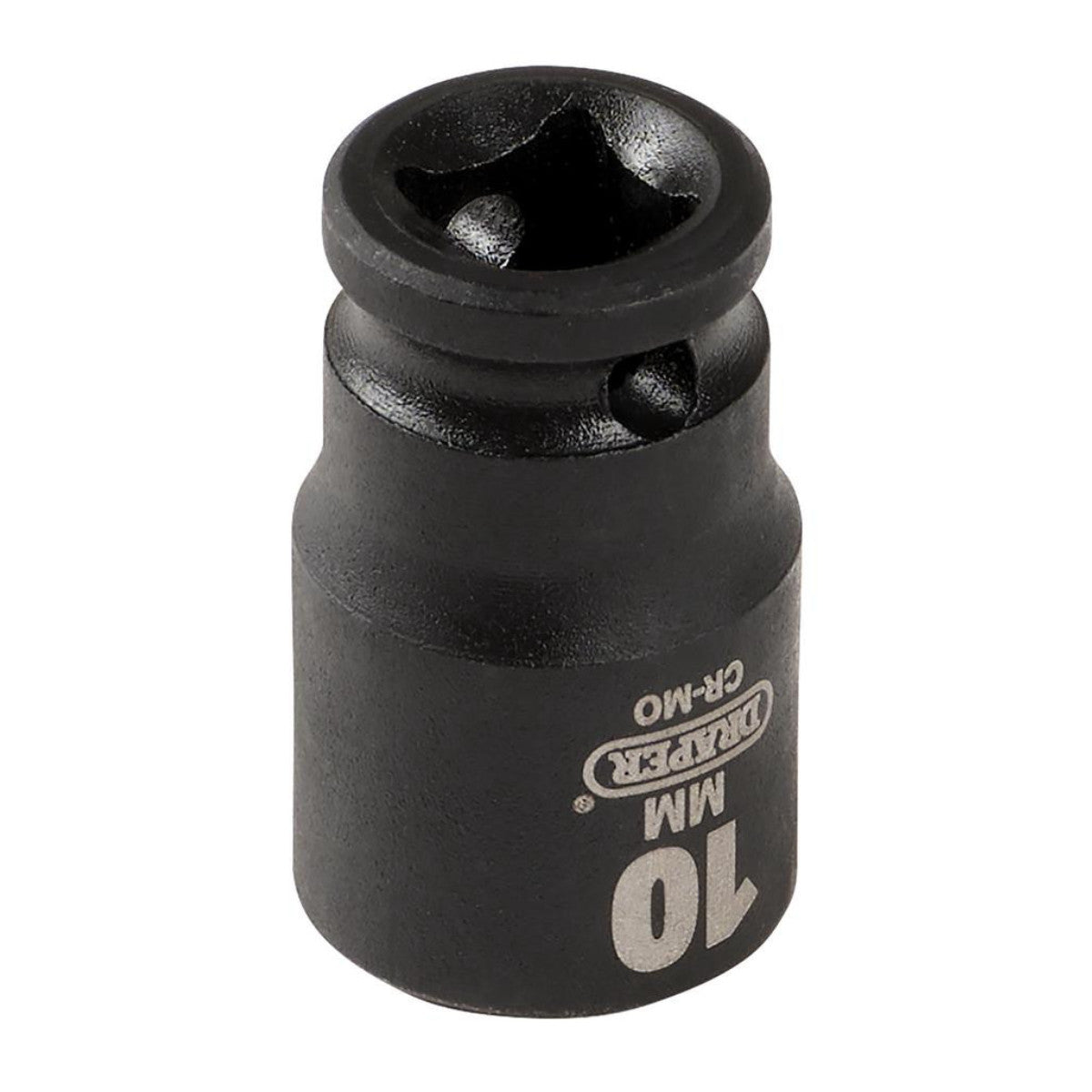 Draper HI-TORQ 6 Point Impact Socket, 1/4" Sq. Dr., 10mm 05014