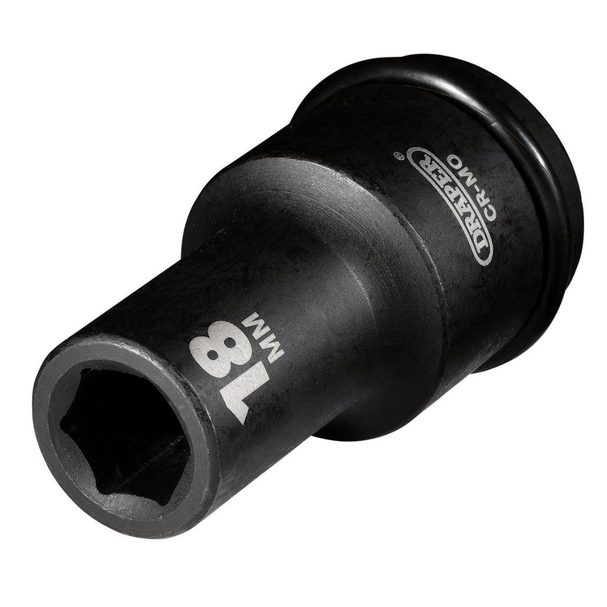 Draper Hi-TORQ Deep Impact Socket, 3/4" Sq. Dr., 18mm 05050