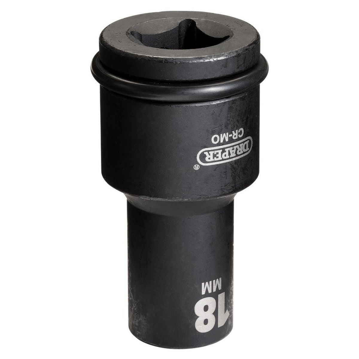 Draper Hi-TORQ Deep Impact Socket, 3/4" Sq. Dr., 18mm 05050