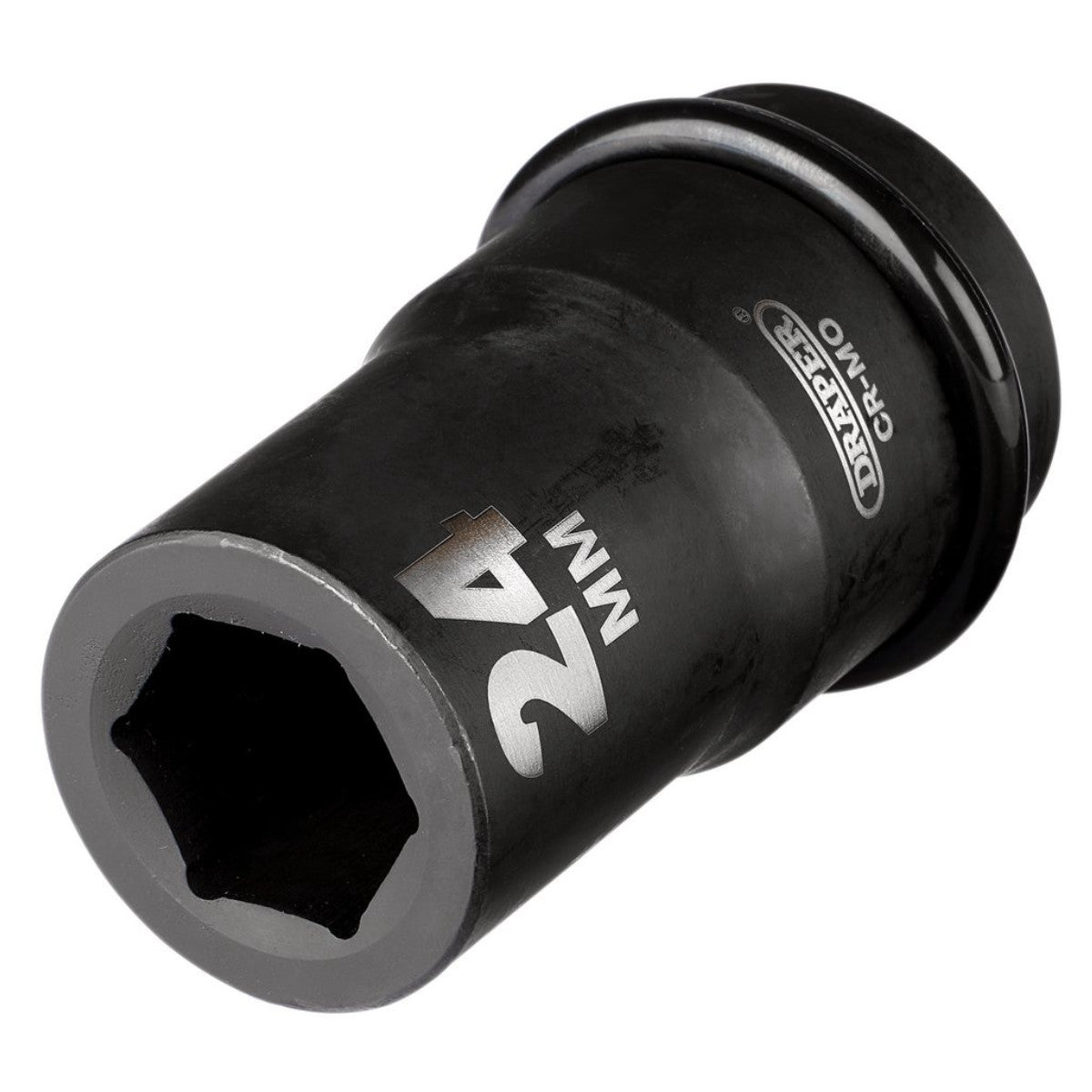 Draper HI-TORQ 6 Point Deep Impact Socket, 1" Sq. Dr., 24mm 05139