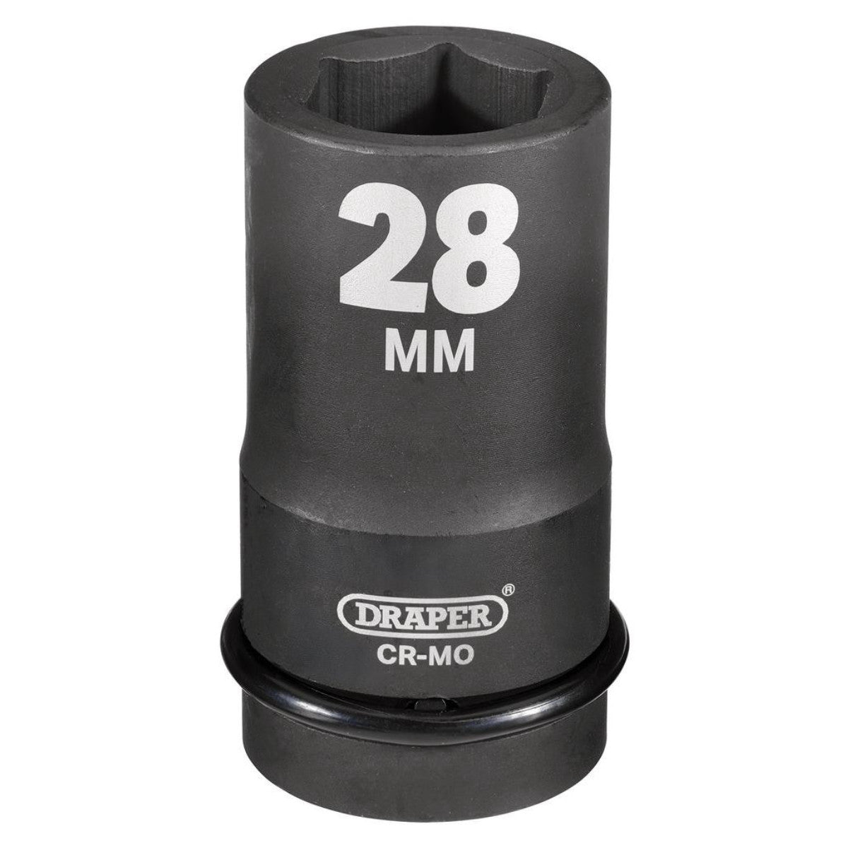 Draper HI-TORQ 6 Point Deep Impact Socket, 1" Sq. Dr., 28mm 05143