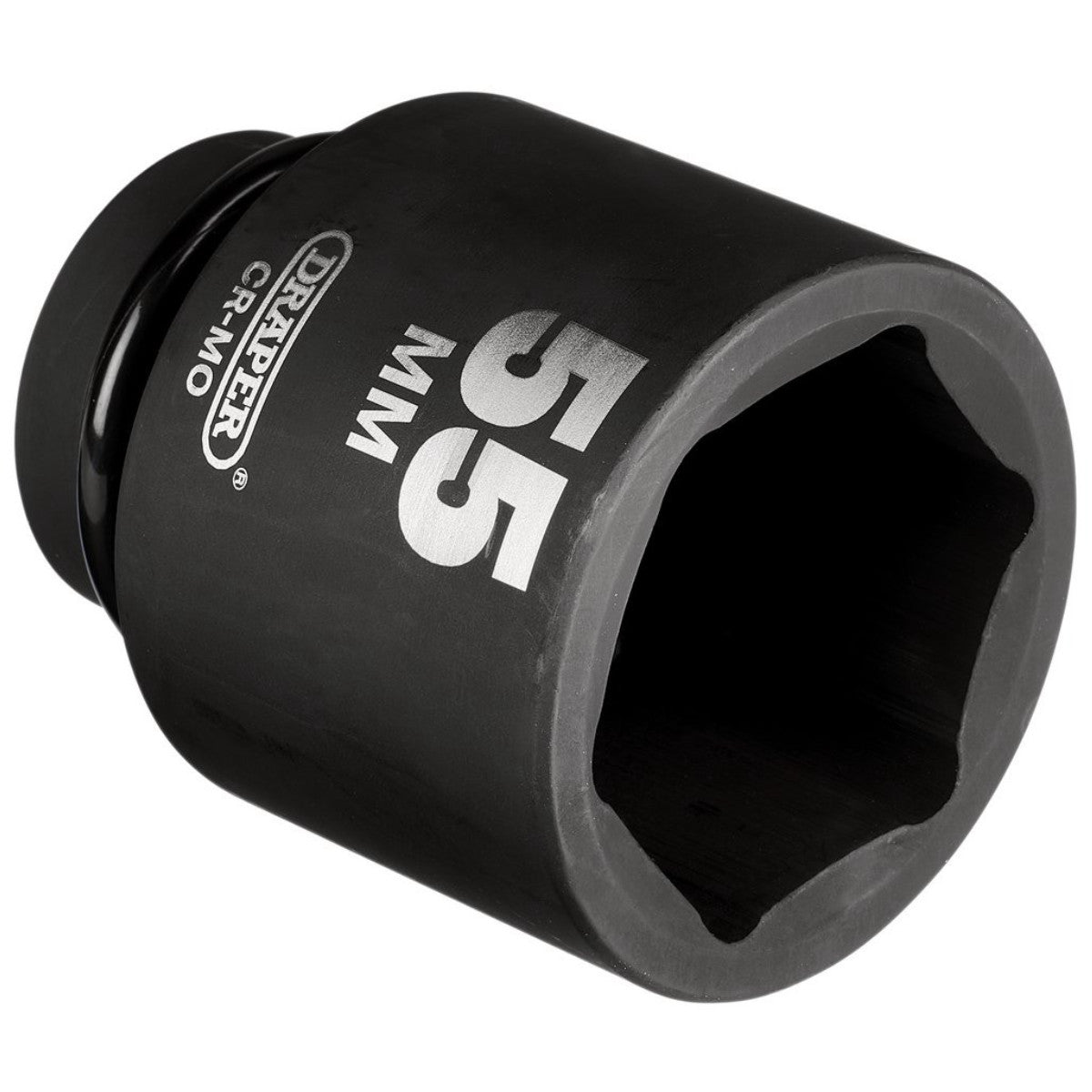 Draper HI-TORQ 6 Point Deep Impact Socket, 1" Sq. Dr., 55mm 05156
