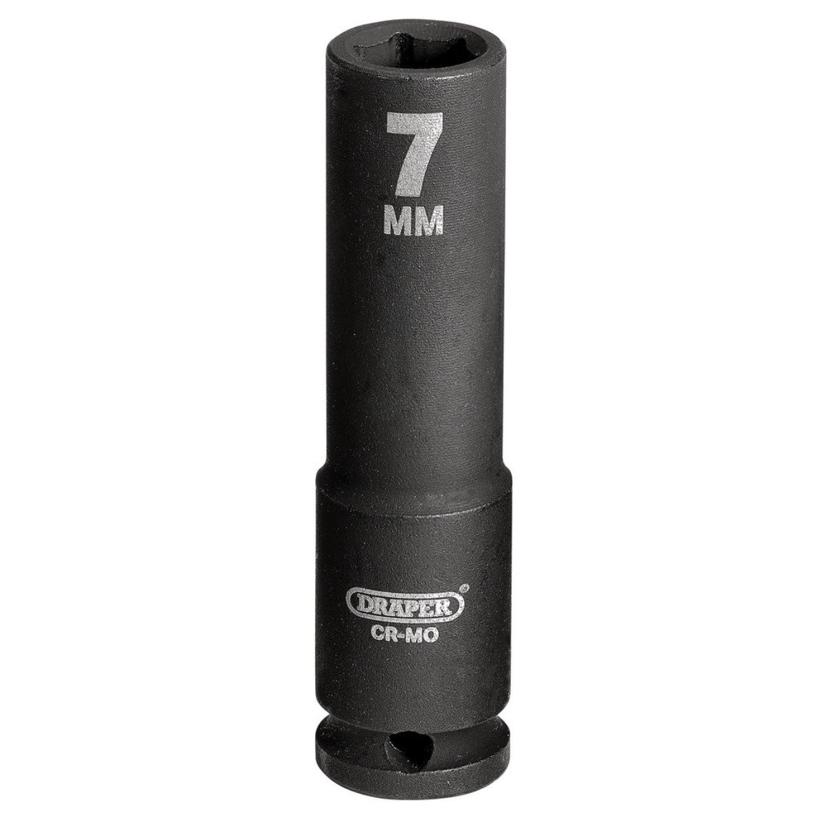 Draper Expert HI-TORQ 6 Point Deep Impact Socket, 1/4" Sq. Dr., 7mm 05185