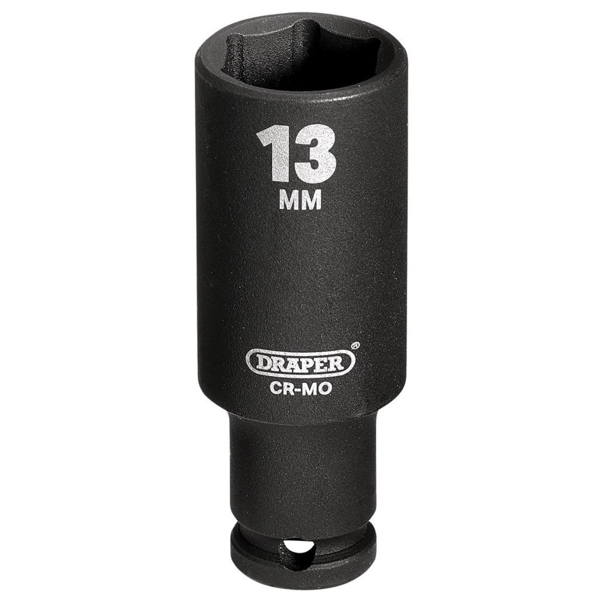 Draper HI-TORQ 6 Point Deep Impact Socket, 1/4" Sq. Dr., 13mm 05191