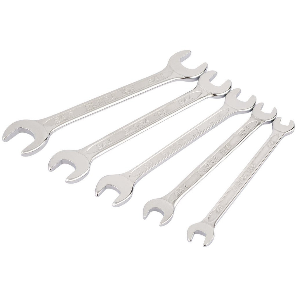 Elora Midget BA Open End Spanner Set (5 Piece) 05210