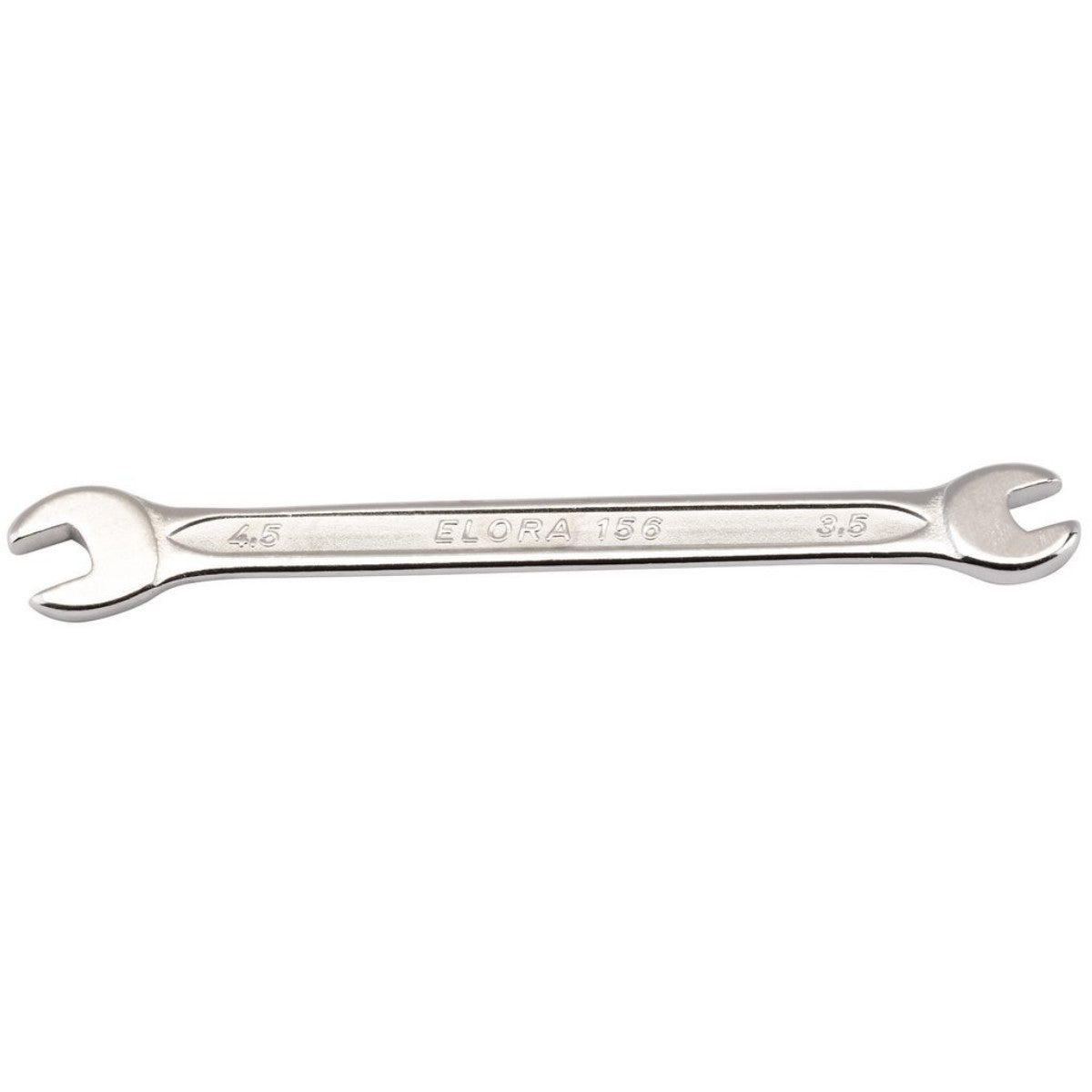Elora Midget Metric Double Open End Spanner, 3.5 x 4.5mm 05335