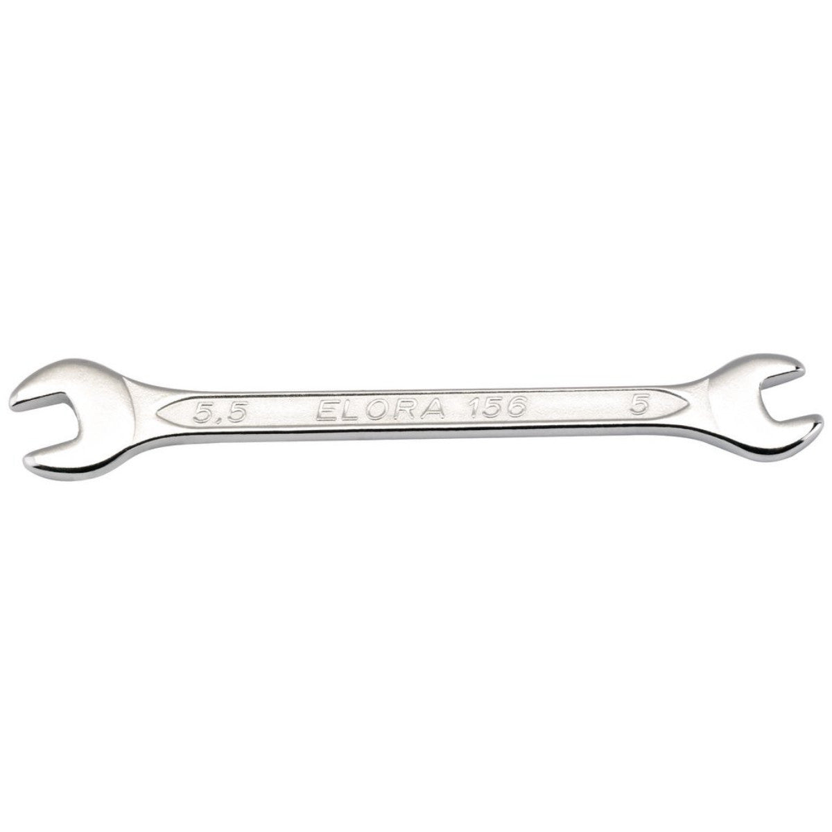 Elora Midget Metric Double Open End Spanner, 5 x 5.5mm 05369