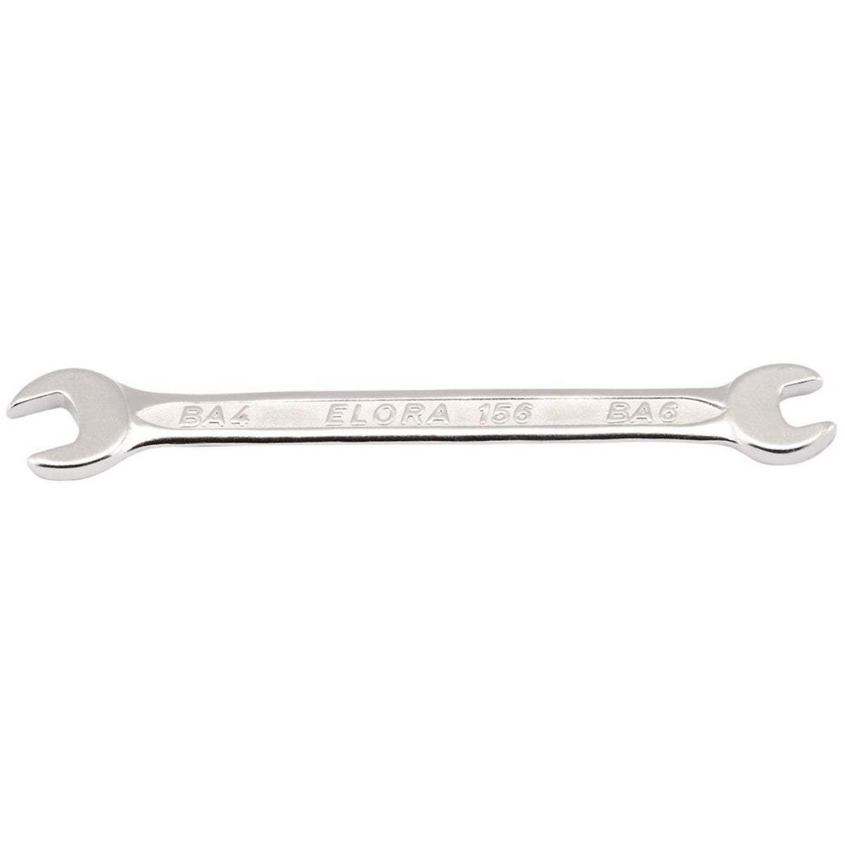 Elora Midget Metric Double Open End Spanner, 4 x 6mm 05377