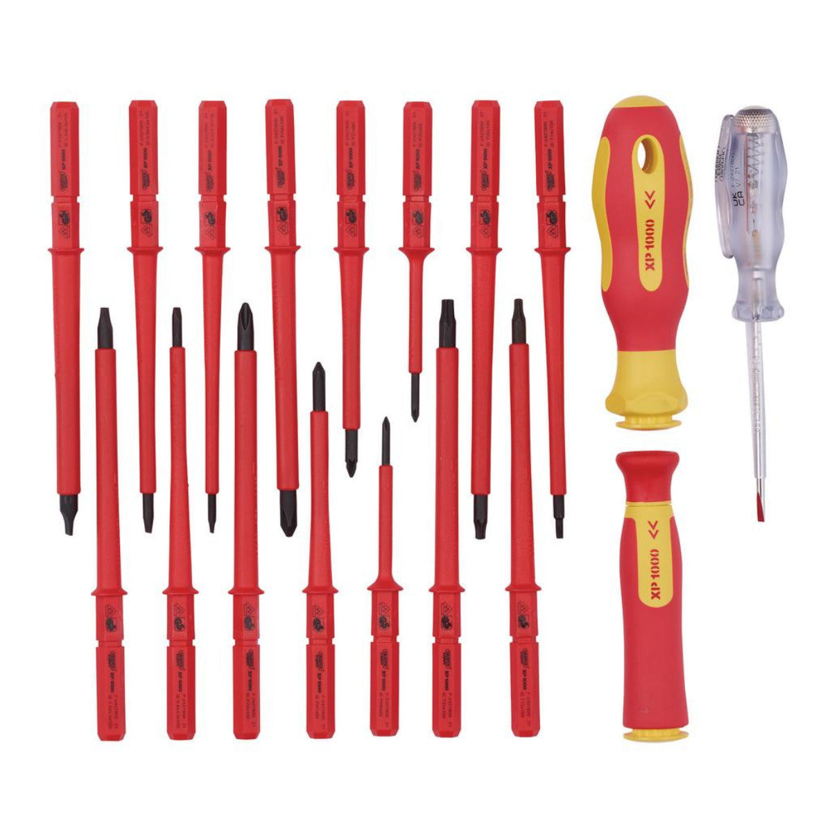 XP1000 VDE Interchangeable Blade Screwdriver Set (18 Piece) 05776