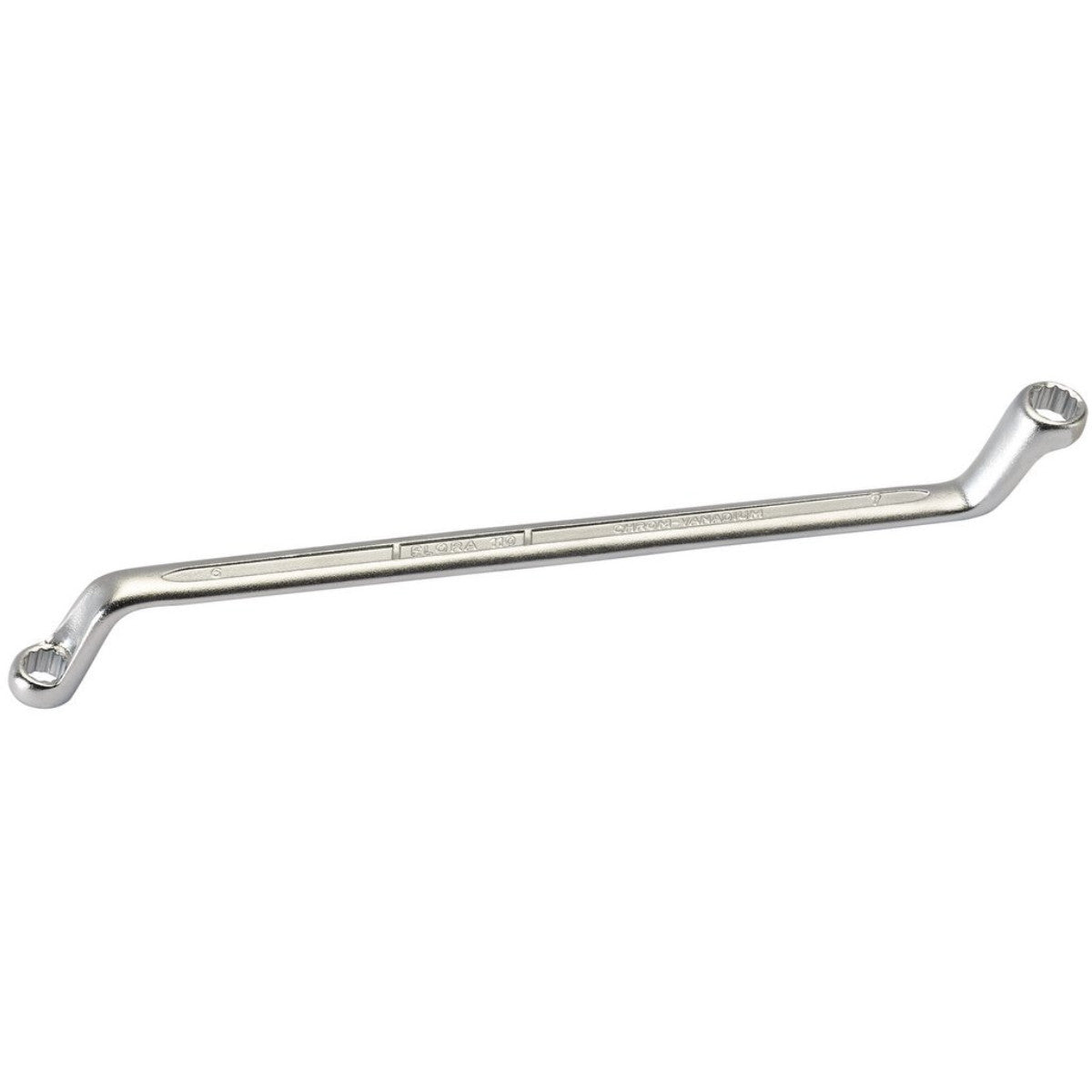 Elora Deep Crank Metric Ring Spanner, 6 x 7mm 06060