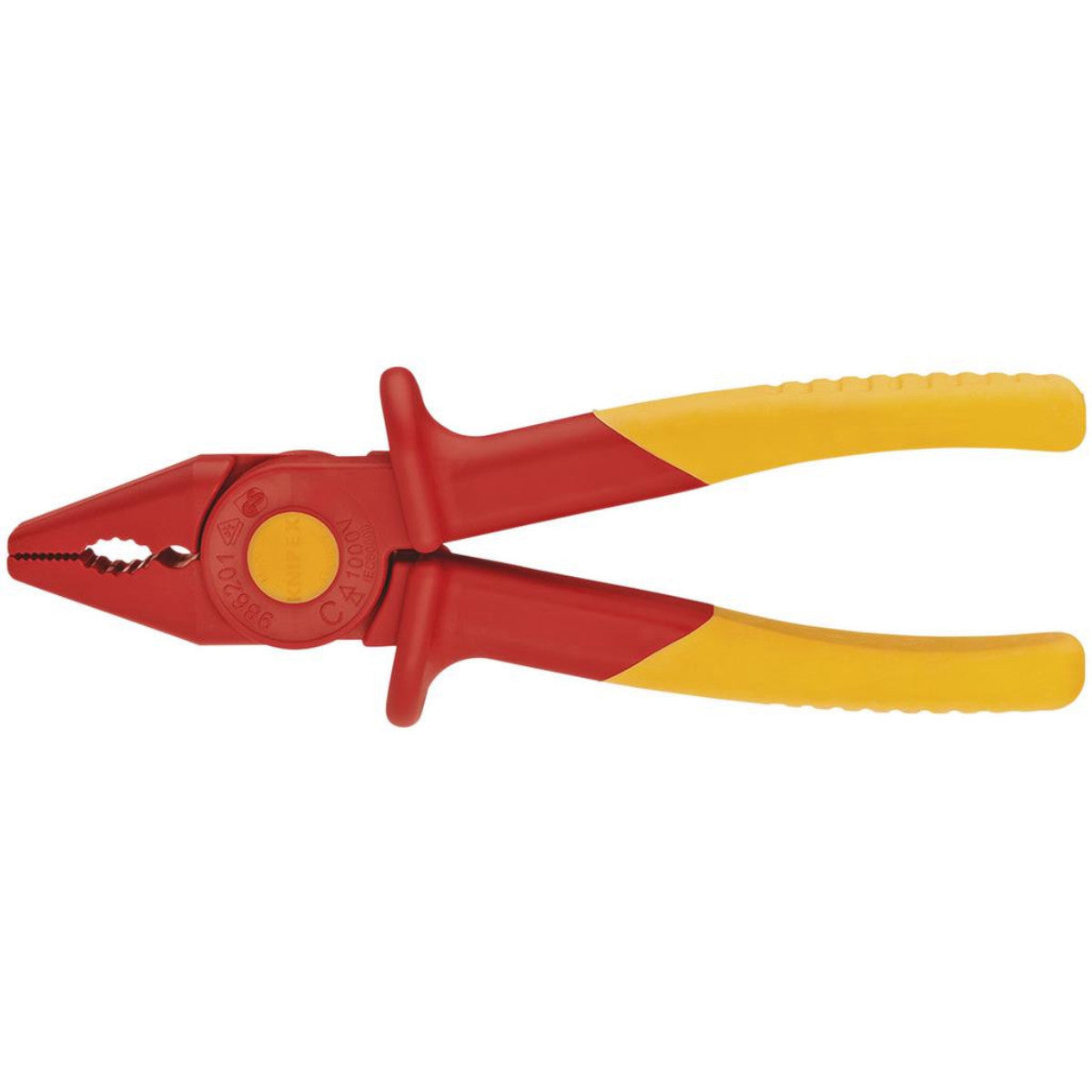 Knipex 98 62 01 Plastic Flat Nose Pliers, 180mm 06082
