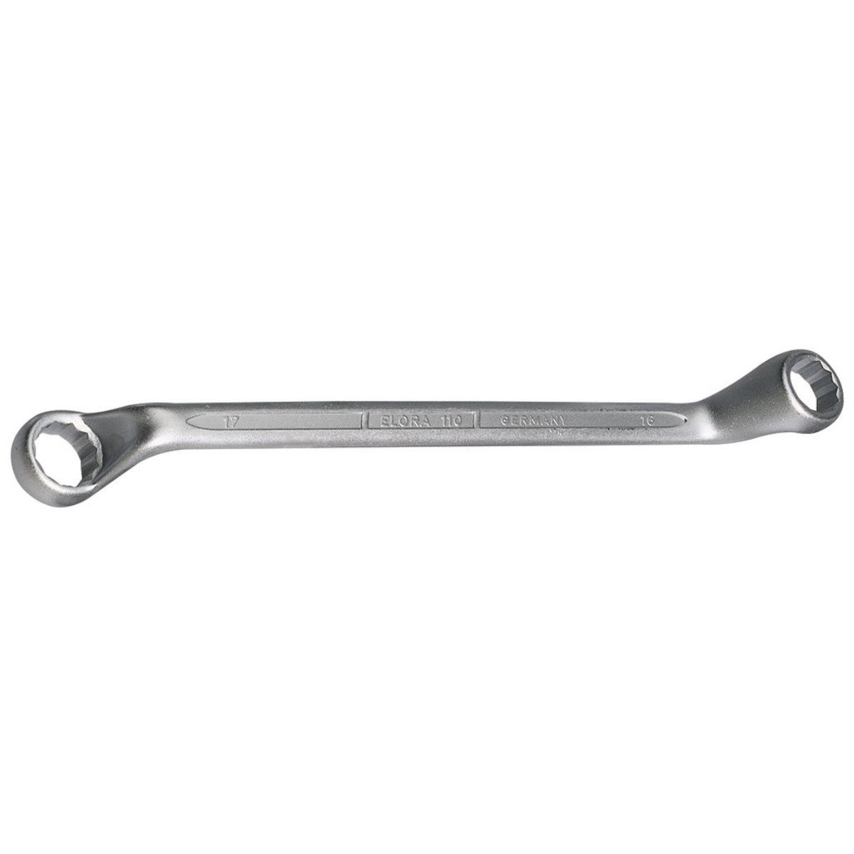 Elora Deep Crank Metric Ring Spanner, 16 x 17mm 06200
