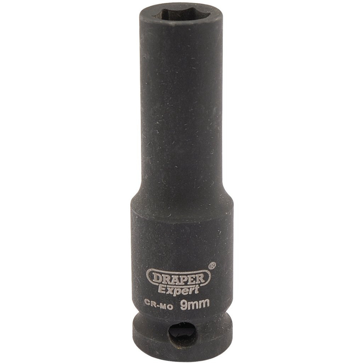 Draper HI-TORQ 6 Point Deep Impact Socket, 3/8" Sq. Dr., 9mm 06882