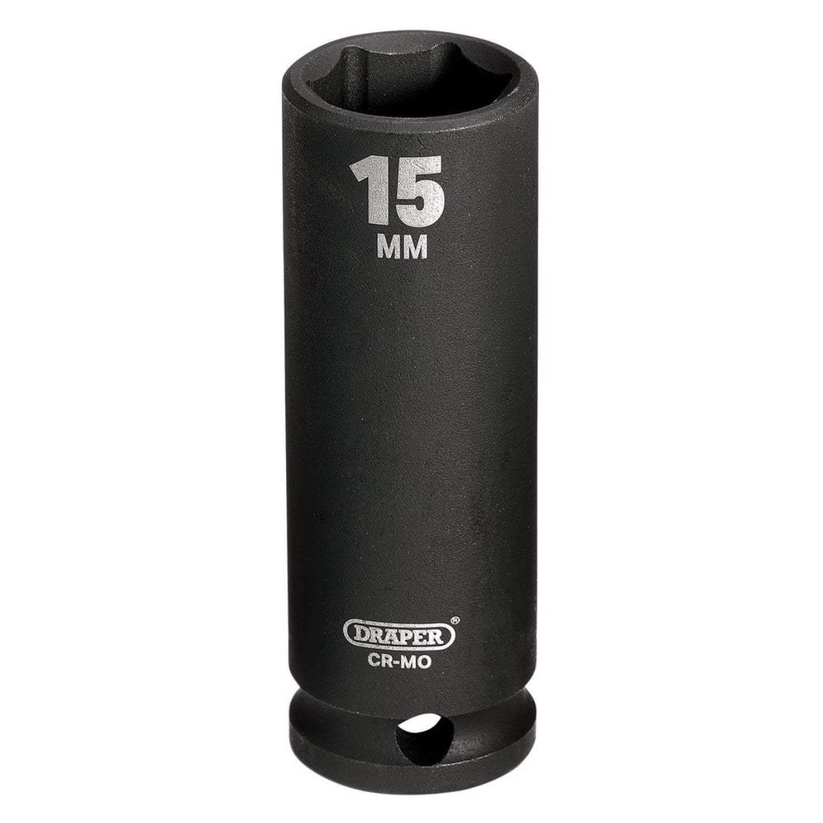 Draper HI-TORQ 6 Point Deep Impact Socket, 3/8" Sq. Dr., 15mm 06888
