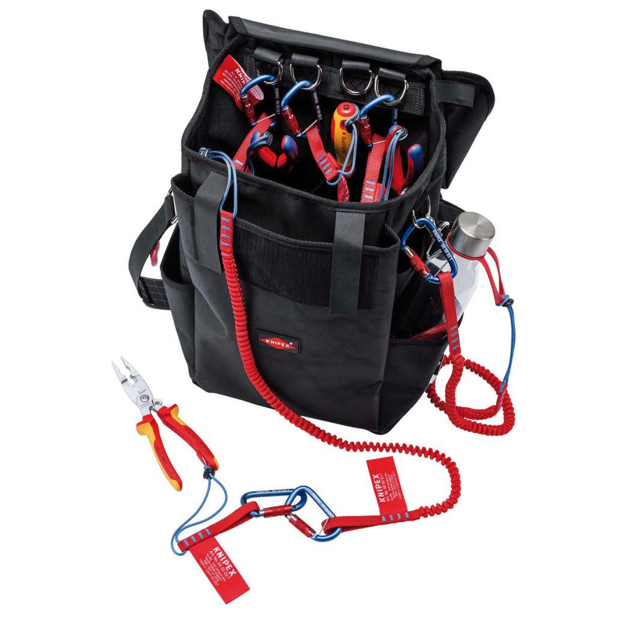 Knipex 00 50 51 T LE Large Tool Bag for Working at Heights, Empty, 470mm 07105