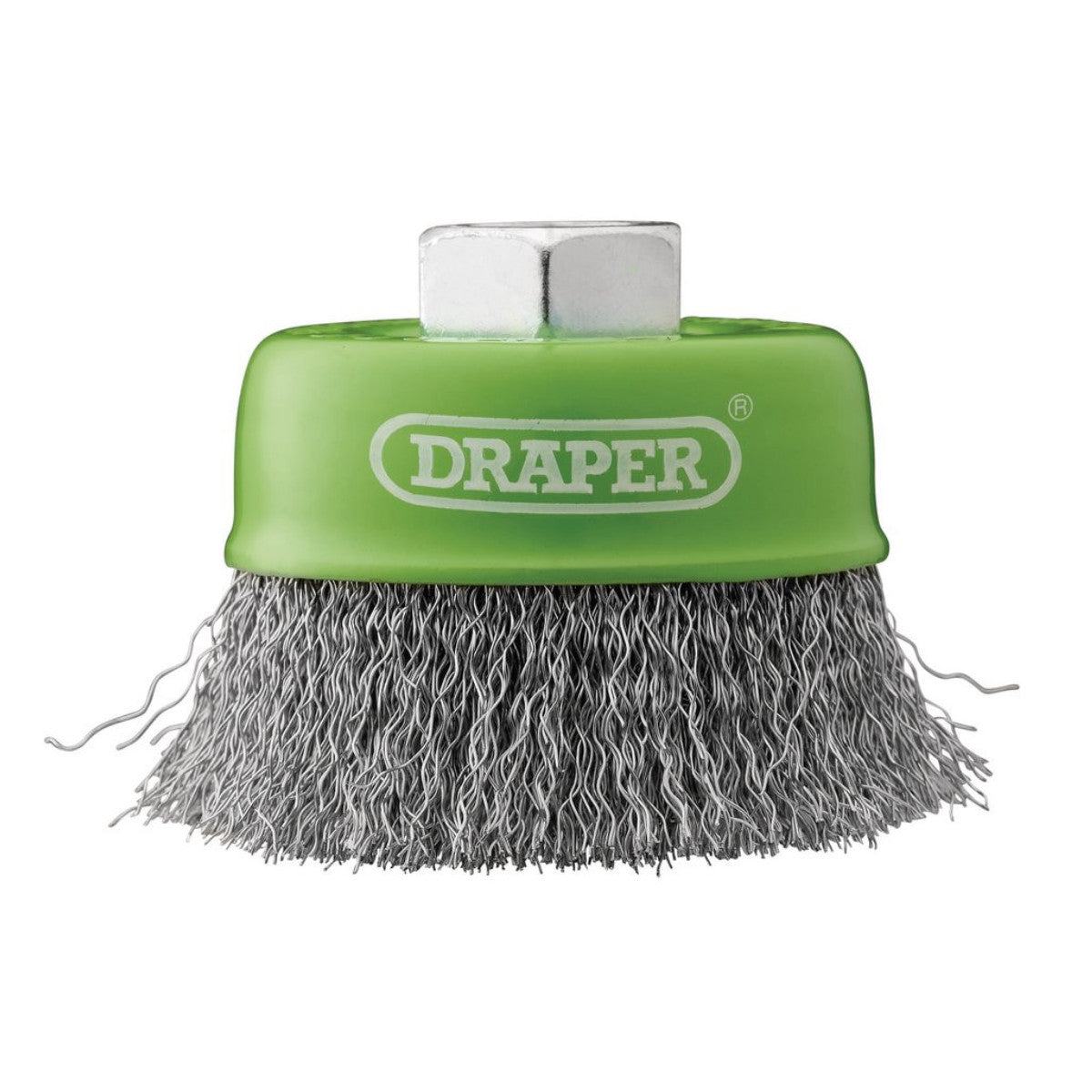 Draper Stainless-Steel Crimped Wire Cup Brush, 75mm, M14 08052