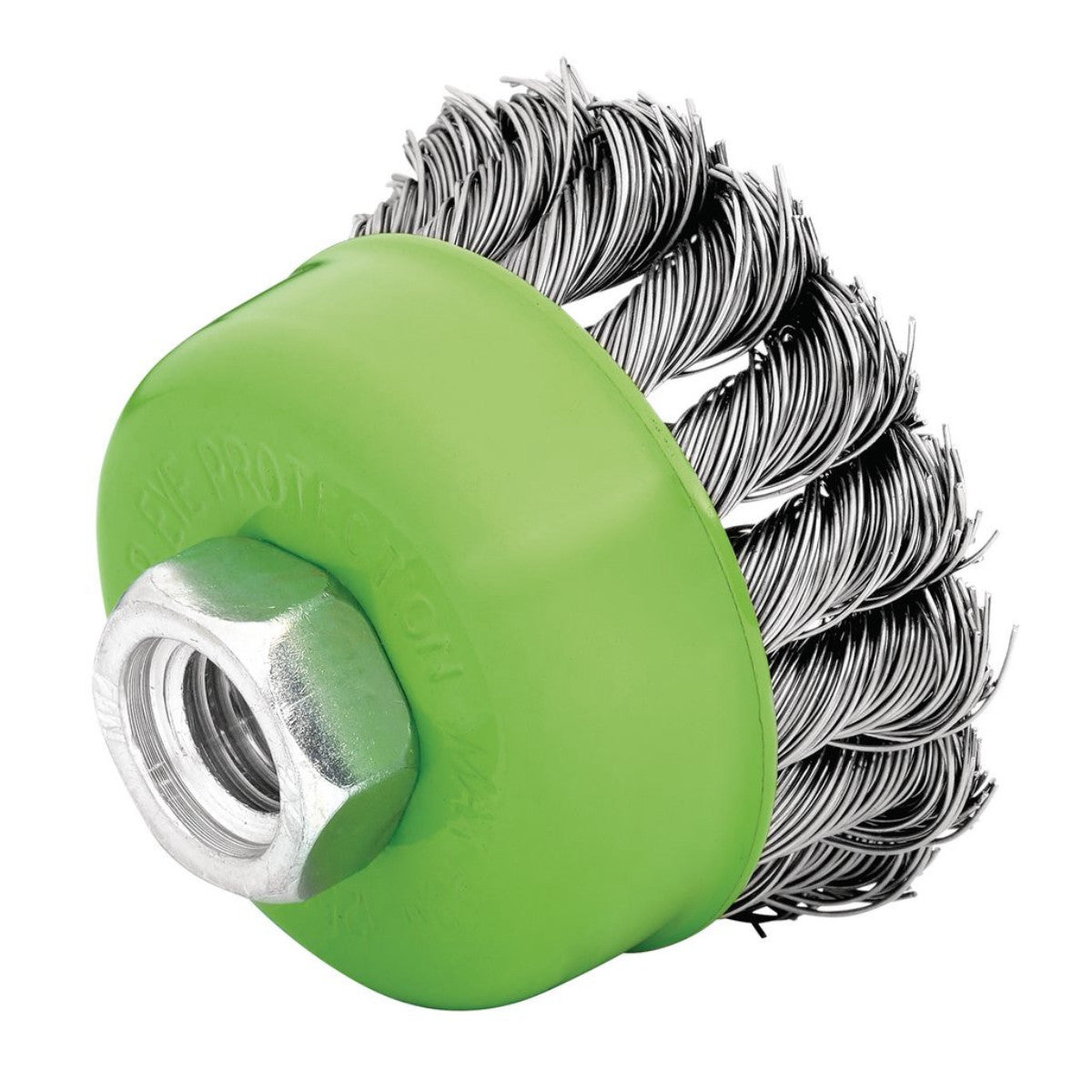 Draper Stainless-Steel Twist-Knot Wire Cup Brush, 65mm, M14 08053