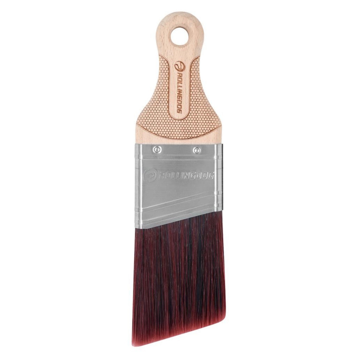 Rollingdog DOBERMAN X1000 Series Short Handle Angled Paint Brush, 50mm 08143