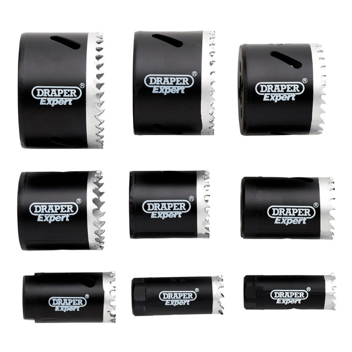 Draper Expert Cobalt Hole Saw Set (12 Piece) 08564
