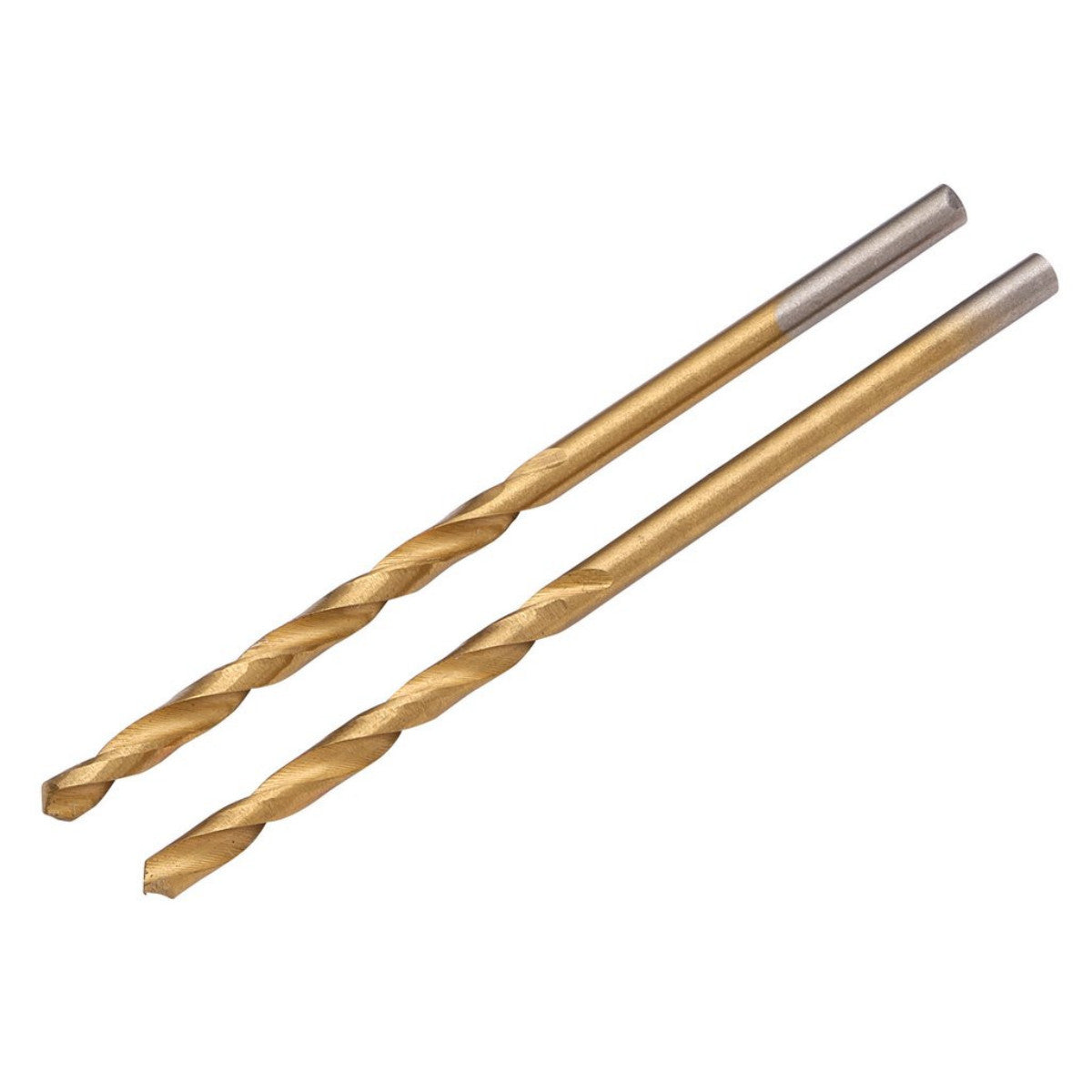 Draper HSS Titanium Nitride Coated Drill Bit, 2 x 49mm (Pack of 2) 08860