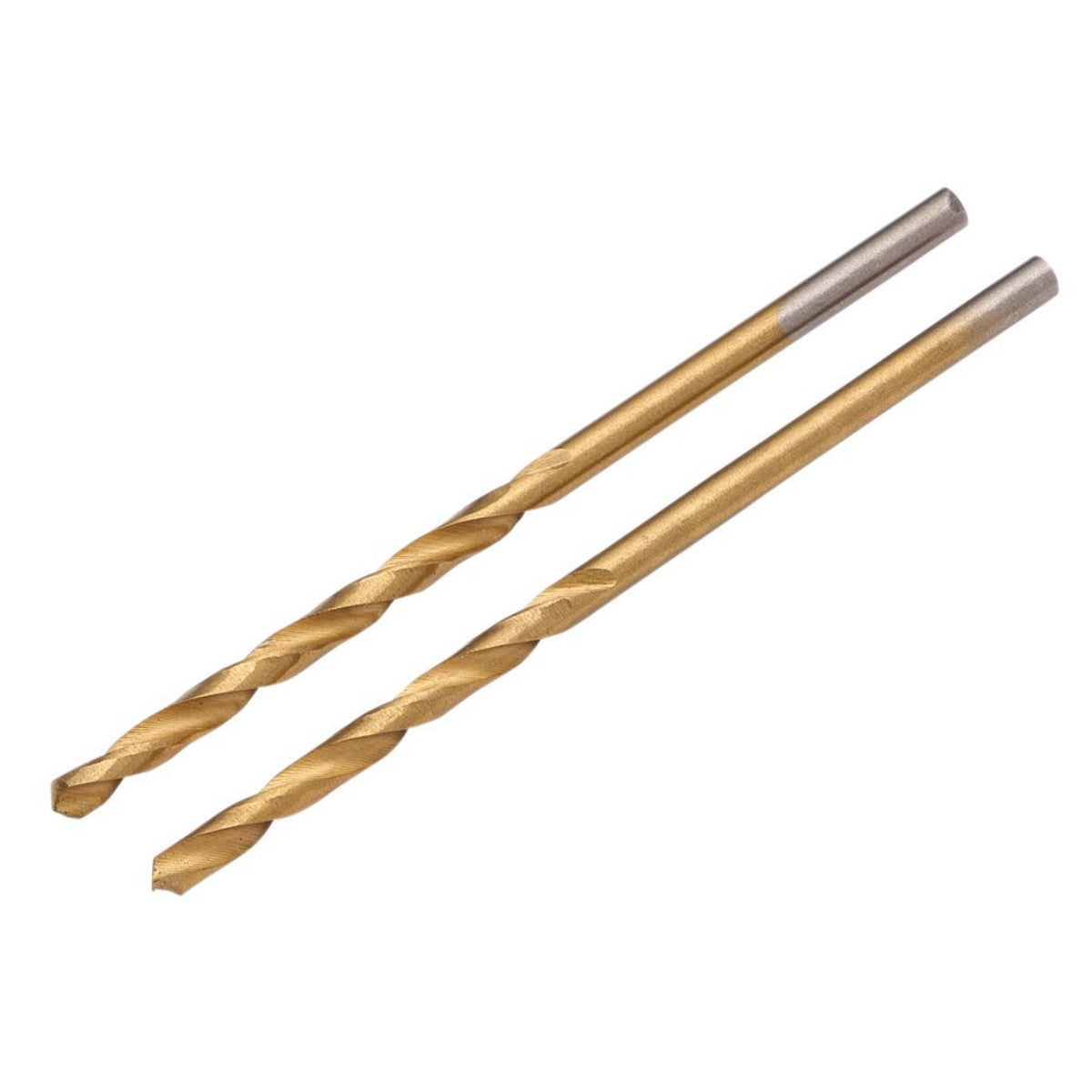 Draper HSS Titanium Nitride Coated Drill Bit, 2.5 x 57mm (Pack of 2) 08861