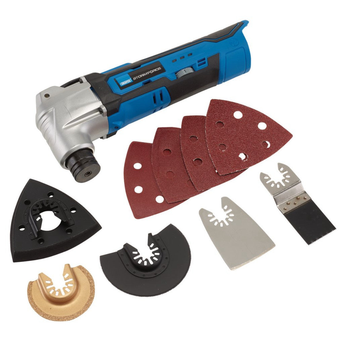 Draper Storm Force 10.8V Oscillating Multi-Tool (Sold Bare) 08953