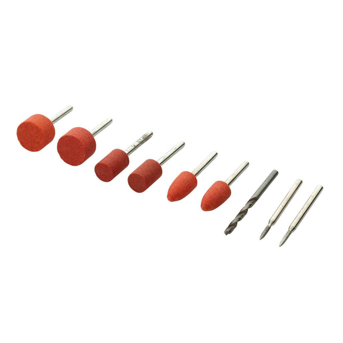 Draper Grinding/Drilling Points for D20 Engraver/Grinder (9 Piece) 08959