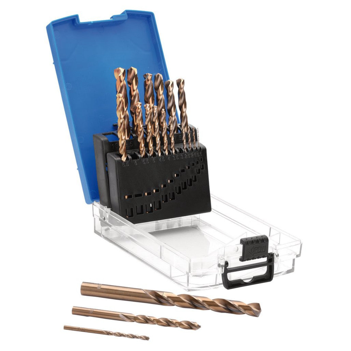 Draper Expert HSSE M35 Cobalt Drill Bit Set (19 Piece) 08964