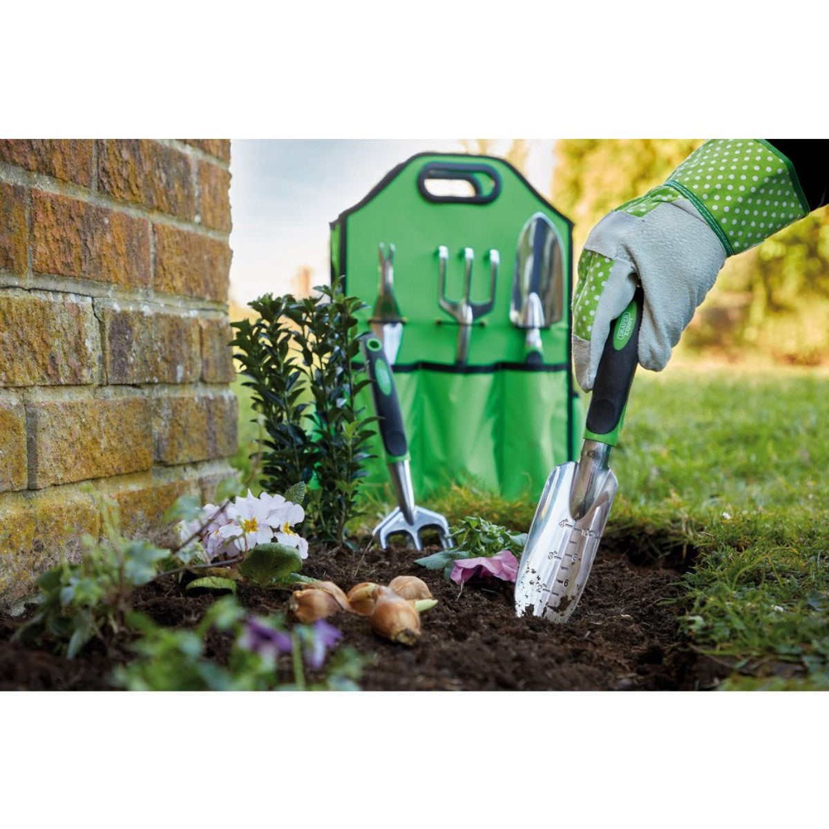 Draper Expert Aluminium Garden Tool Set with Storage Bag (11 Piece) 08998