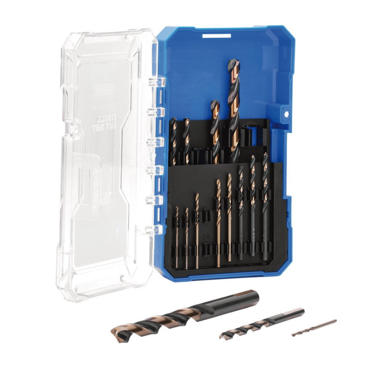 Draper HSS Turbo Titanium Drill Bit Set (15 Piece) 09103