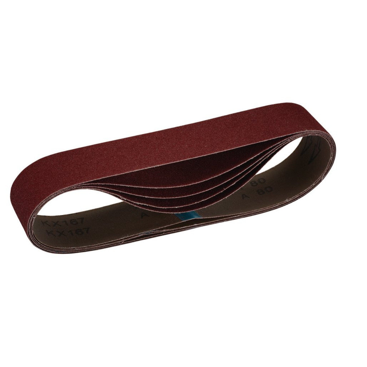 Draper Cloth Sanding Belt, 50 x 686mm, 80 Grit (Pack of 5) 09215