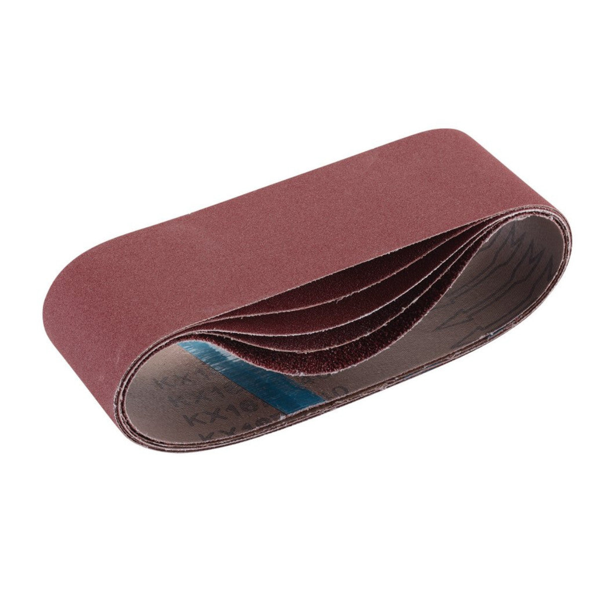 Draper Cloth Sanding Belt, 75 x 533mm, Assorted Grit (Pack of 5) 09246