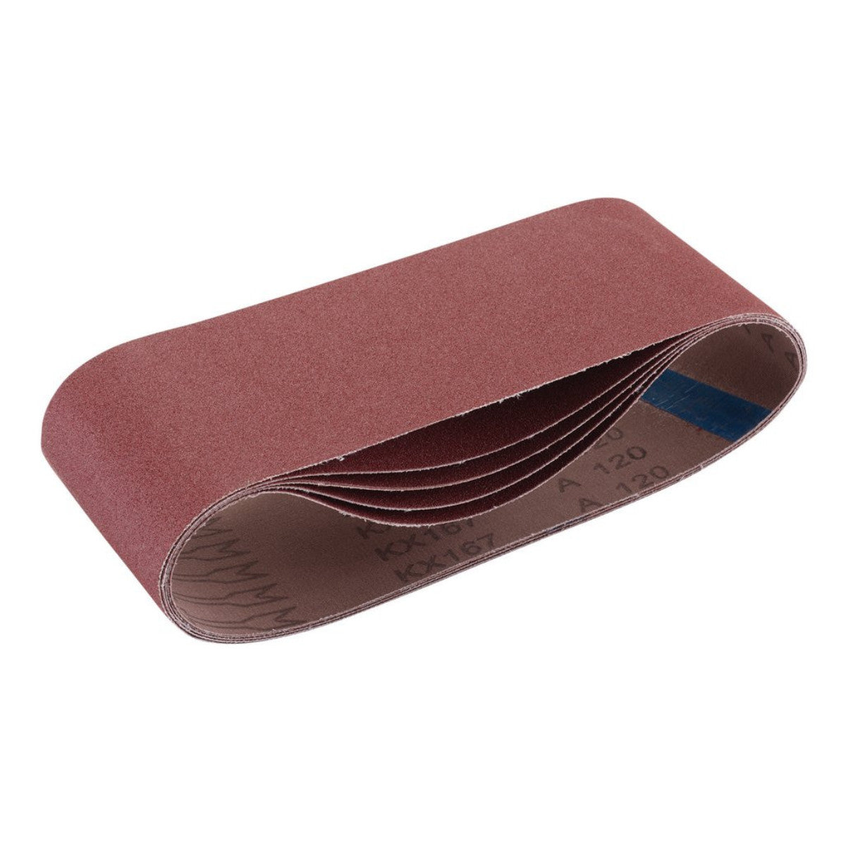 Draper Cloth Sanding Belt, 100 x 610mm, 120 Grit (Pack of 5) 09256