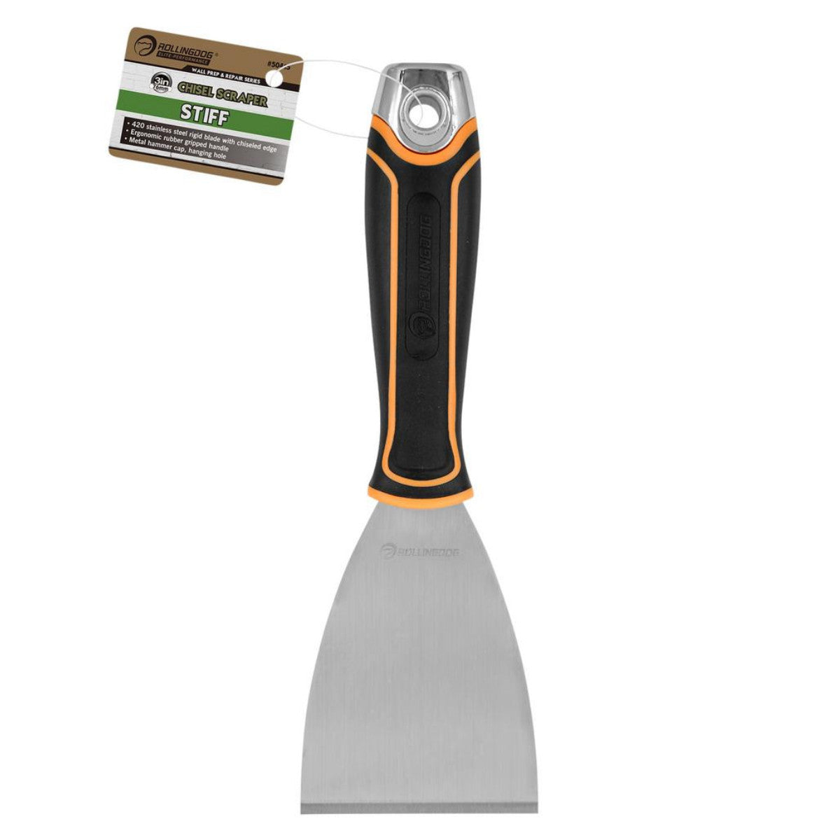 Rollingdog Chisel Scraper, 3"/76mm 09535