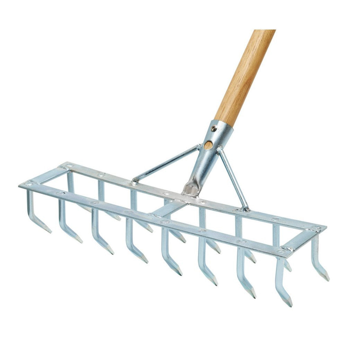 Draper Long Handled Steel Harrow Rake and Scarifier 09994