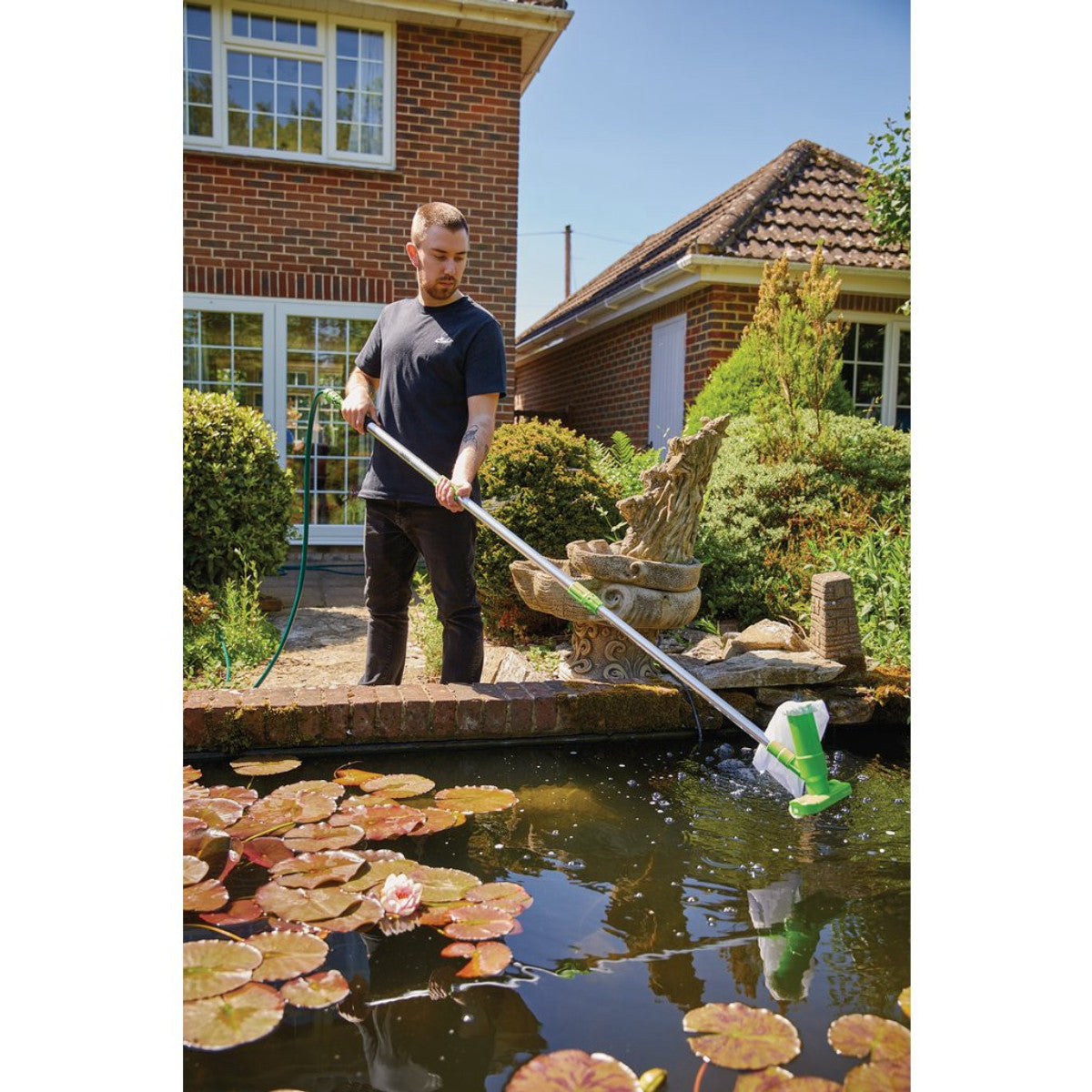 Draper Pond and Pool Vacuum Cleaning Kit (4 Piece) 10000