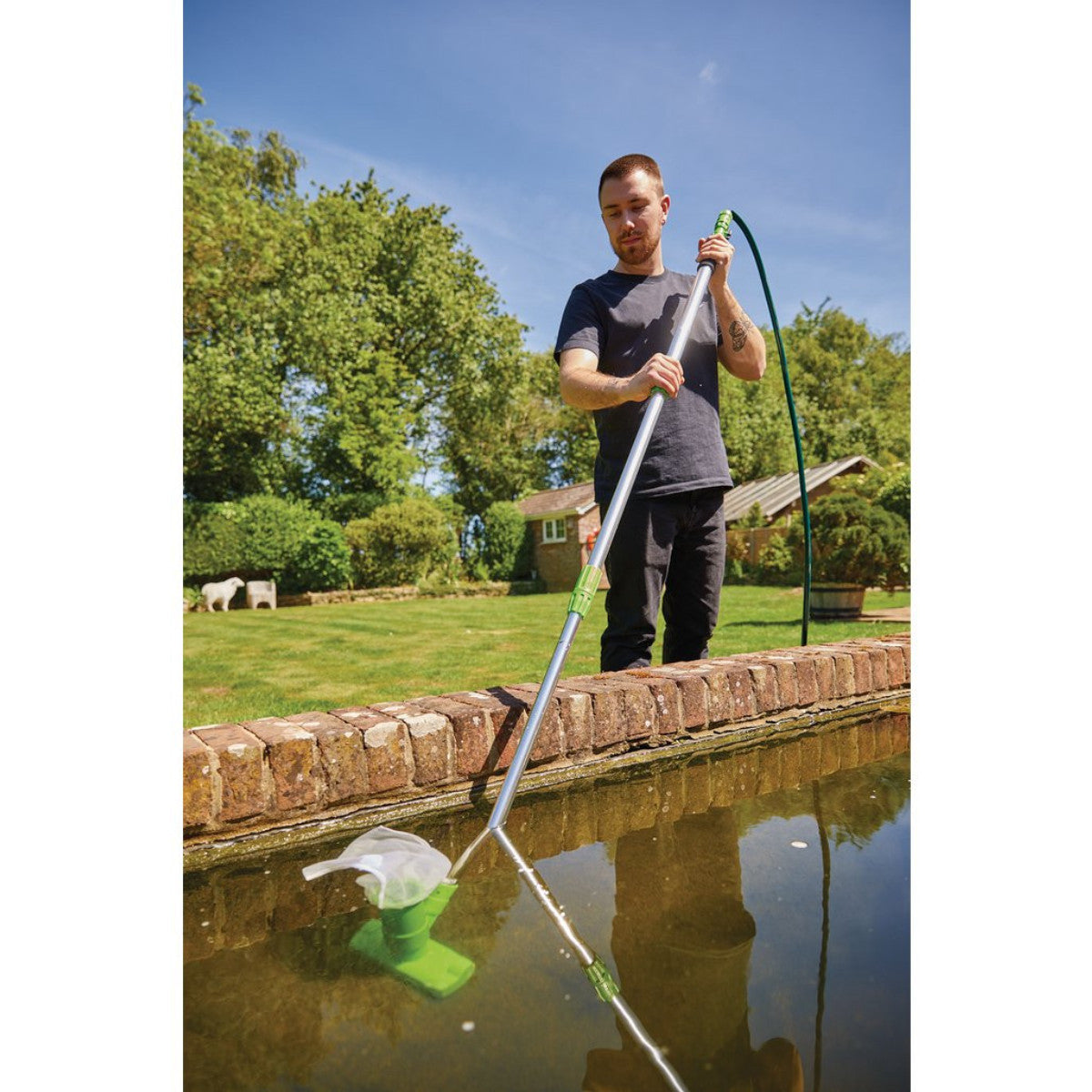 Draper Pond and Pool Vacuum Cleaning Kit (4 Piece) 10000