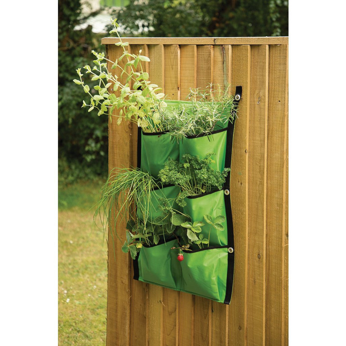 Draper 6-Section Fabric Hanging Grow Bag 10107