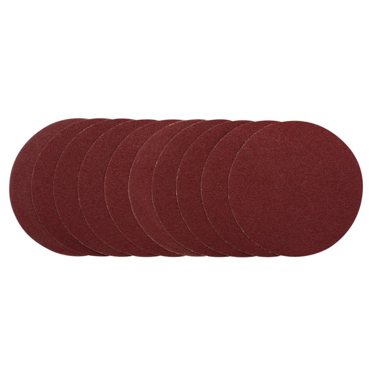 Draper Sanding Discs, 200mm, 40 Grit (Pack of 10) 10229
